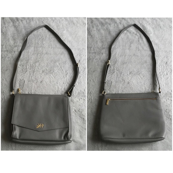 Freshly Picked Classic Crossbody Diaper Bag Gray - Picture 2 of 16